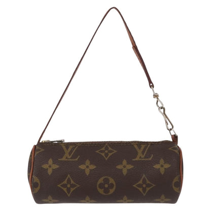 Louis Vuitton Papillon Pochette Monogram Canvas, BROWN, CANVAS, Clutche & pouche