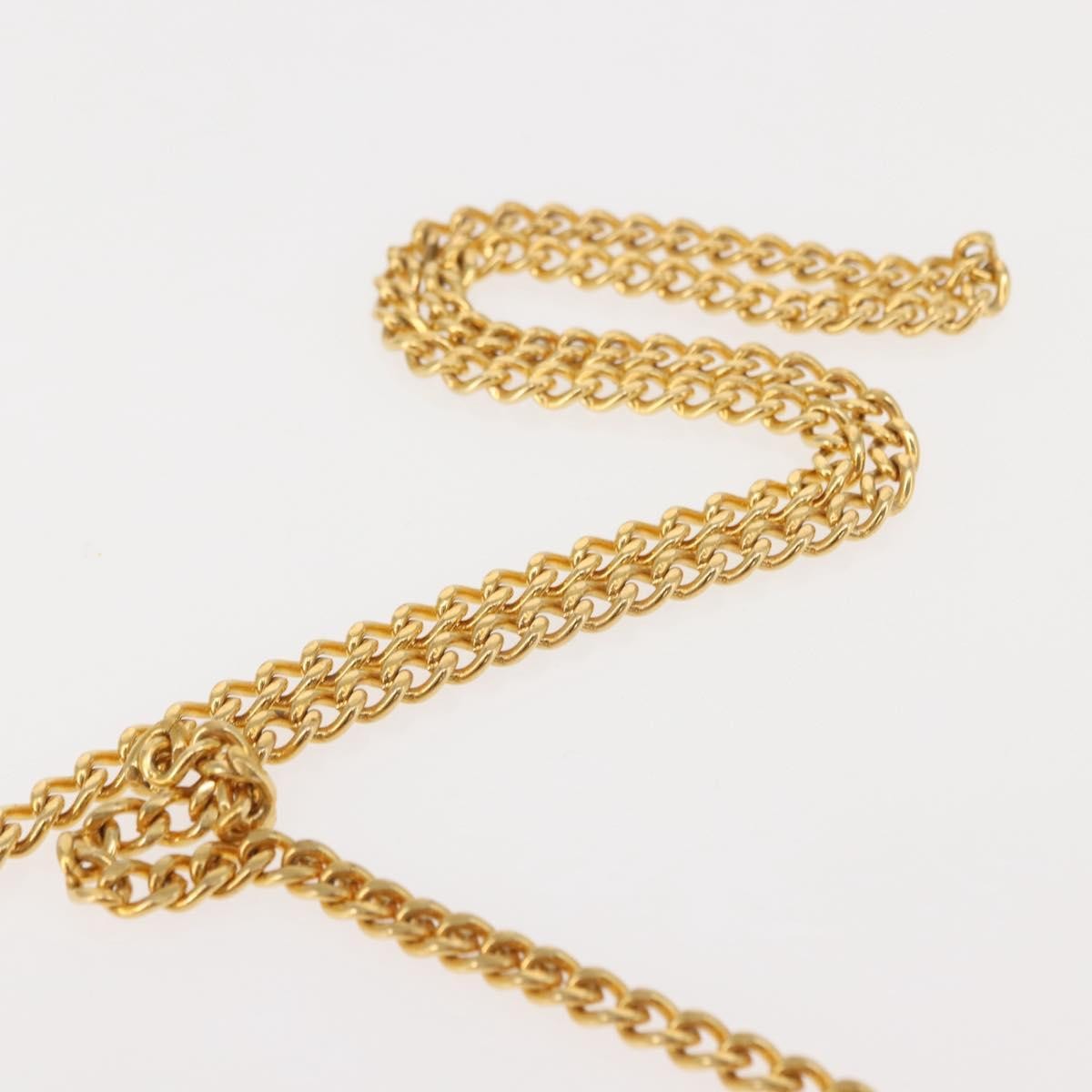 Christian Dior Vintage CD Chain Flap Shoulder Bag Leather, BEIGE, LEATHER, Shoulder bag