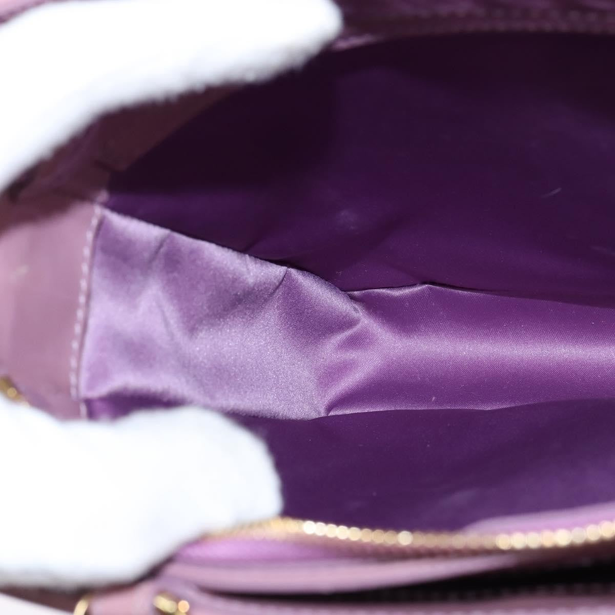 Salvatore Ferragamo Vala Handbag Patent leather, PURPLE, PATENT_LEATHER, Handbag