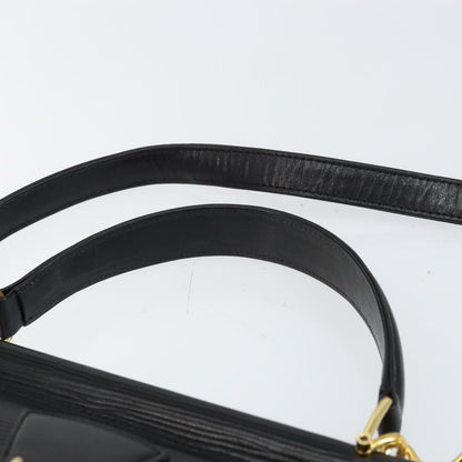 Valentino Garavani Vintage Handbag Leather, BLACK, LEATHER, Handbag