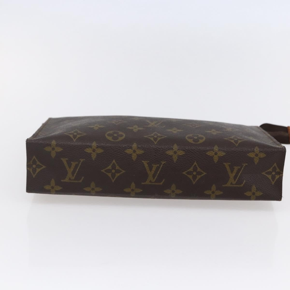 Louis Vuitton Toiletry Pouch Monogram Canvas, BROWN, CANVAS, Clutche & pouche