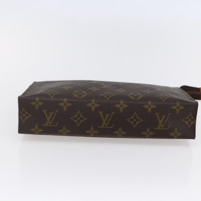Louis Vuitton Toiletry Pouch Monogram Canvas, BROWN, CANVAS, Clutche & pouche