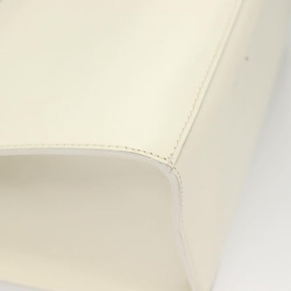 Salvatore Ferragamo Vintage Handbag Patent leather, WHITE, PATENT_LEATHER, Handbag