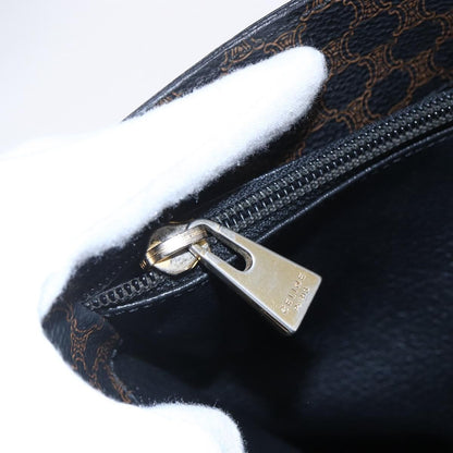 Celine Vintage Macadam Tote bag Canvas, BROWN, CANVAS, Tote bag