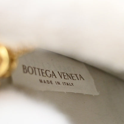 Bottega Veneta Cassette Zip Around Wallet Maxi Intrecciato Leather, WHITE, LEATHER, Wallets