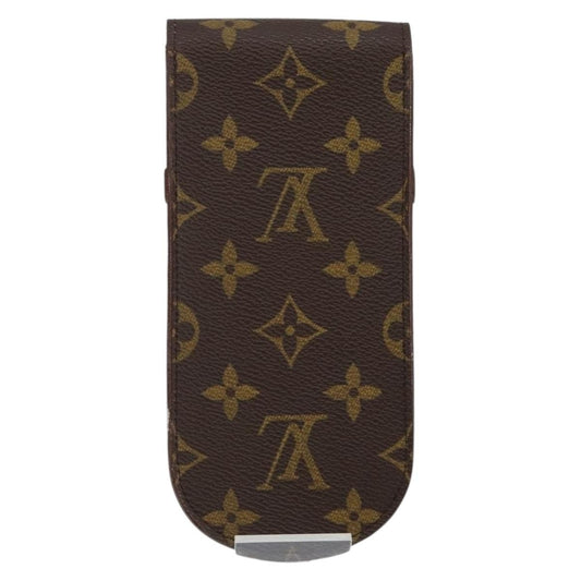 Louis Vuitton Etui à lunette Canvas, BROWN, CANVAS, Card Holders