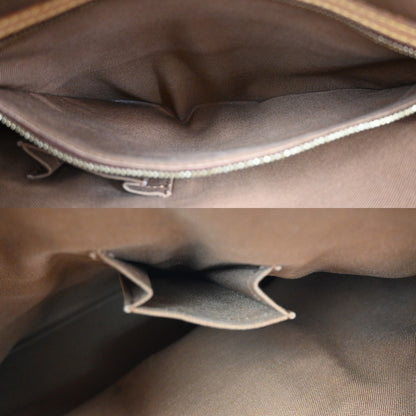Louis Vuitton Cabas Mezzo Monogram Canvas, BROWN, CANVAS, Tote bag