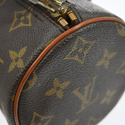 Louis Vuitton Papillon Handbag Monogram Canvas, Brown, Canvas, Handbag