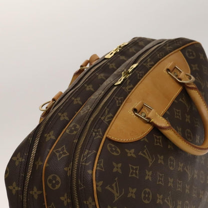 Louis Vuitton Alize Bag Monogram Canvas, BROWN, CANVAS, Travel bag