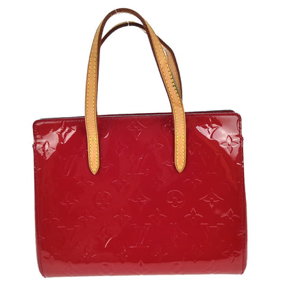 Louis Vuitton Catalina Handbag Monogram Vernis, RED, PATENT_LEATHER, Handbag