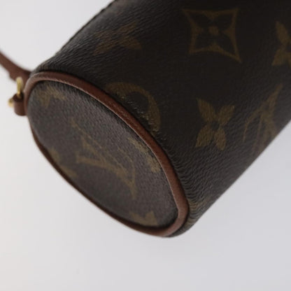 Louis Vuitton Papillon Pochette Monogram Canvas, BROWN, CANVAS, Handbag