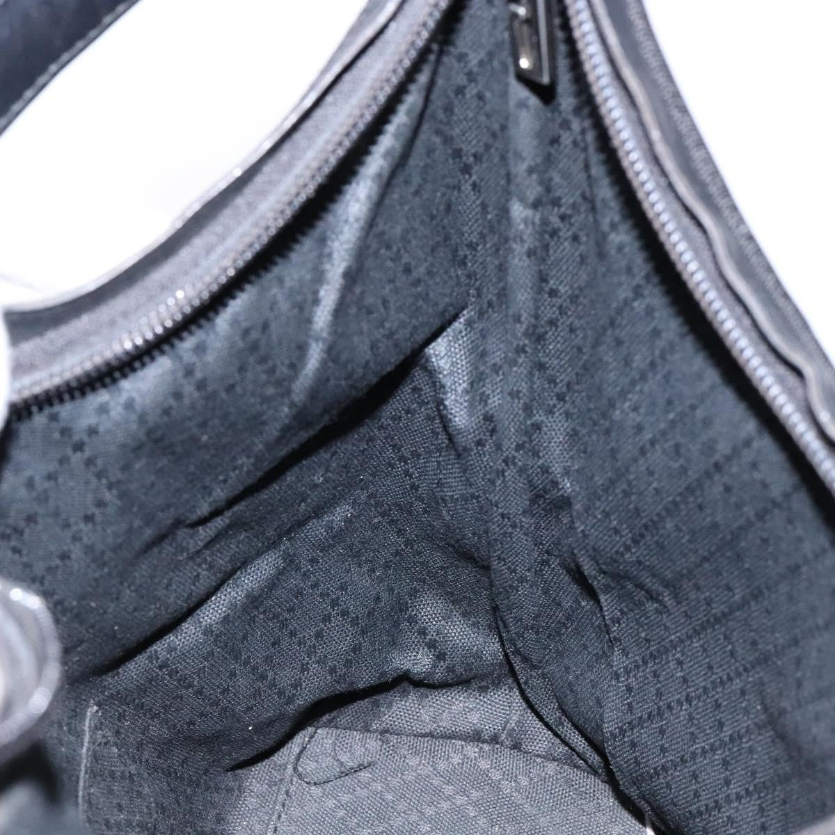 Gucci Zip Hobo Canvas, BLACK, CANVAS, Shoulder bag