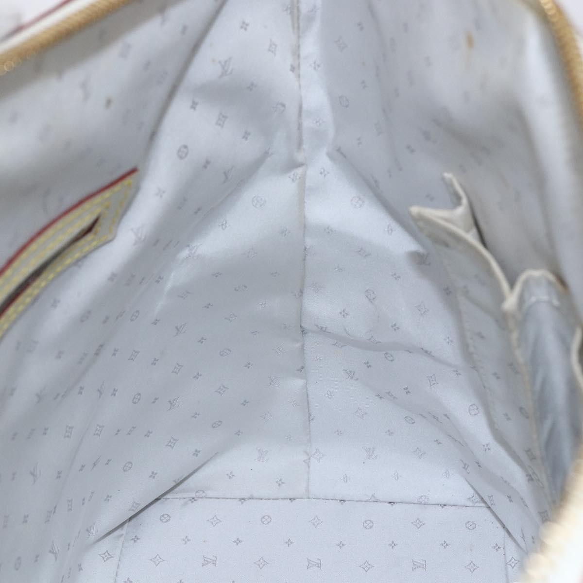 Louis Vuitton Suhali Lockit Handbag Leather, WHITE, LEATHER, Handbag