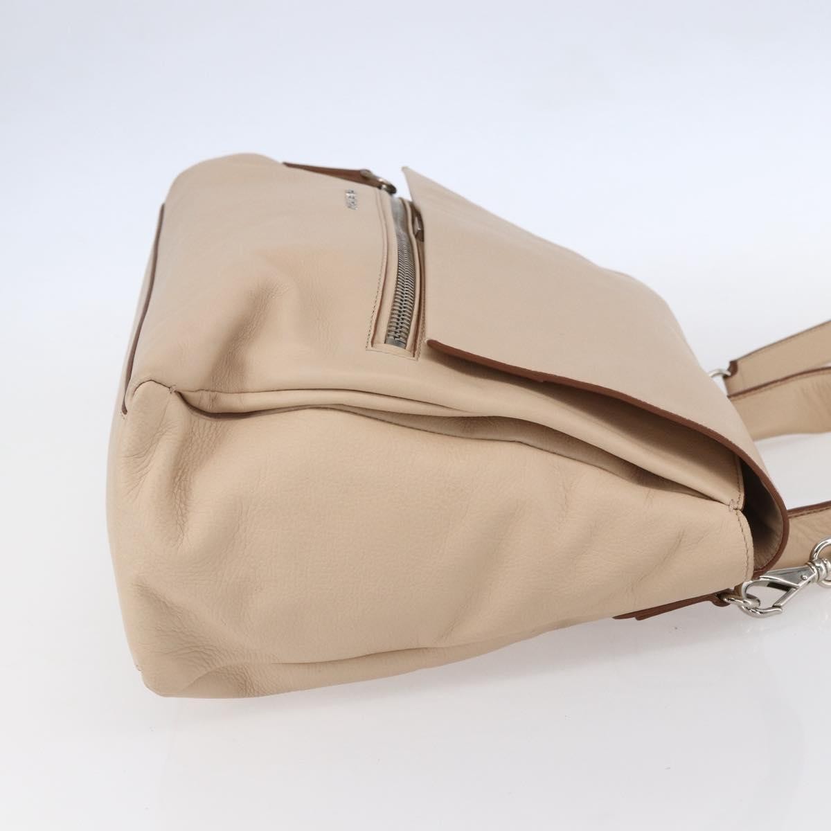 Givenchy Pandora Pure Satchel Leather, BEIGE, LEATHER, Handbag