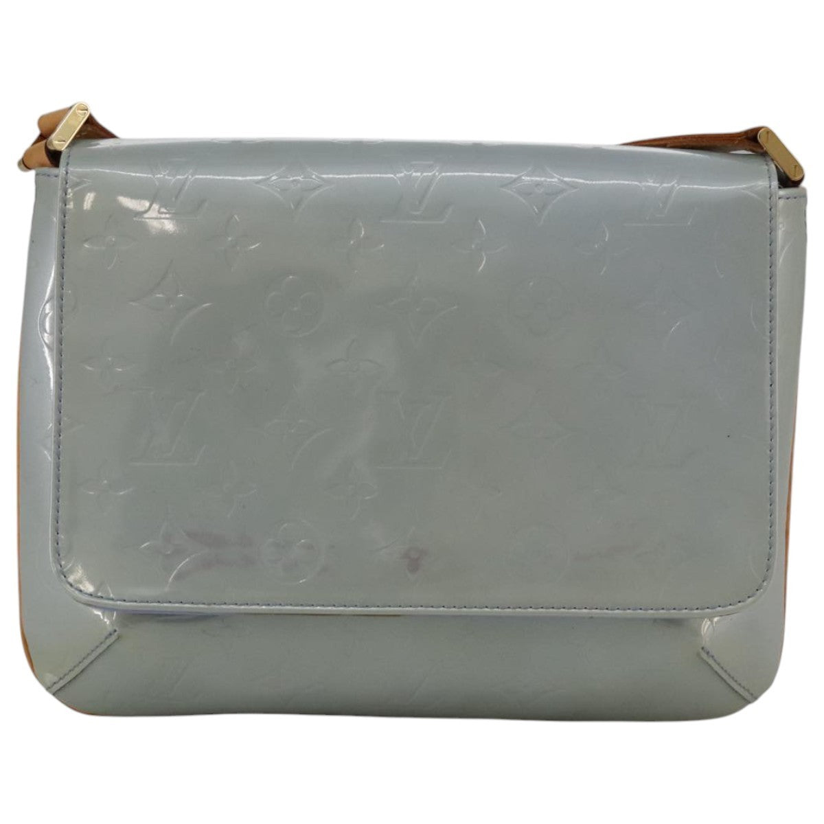 Louis Vuitton Thompson Street Handbag Monogram Vernis, PURPLE, PATENT_LEATHER, Handbag