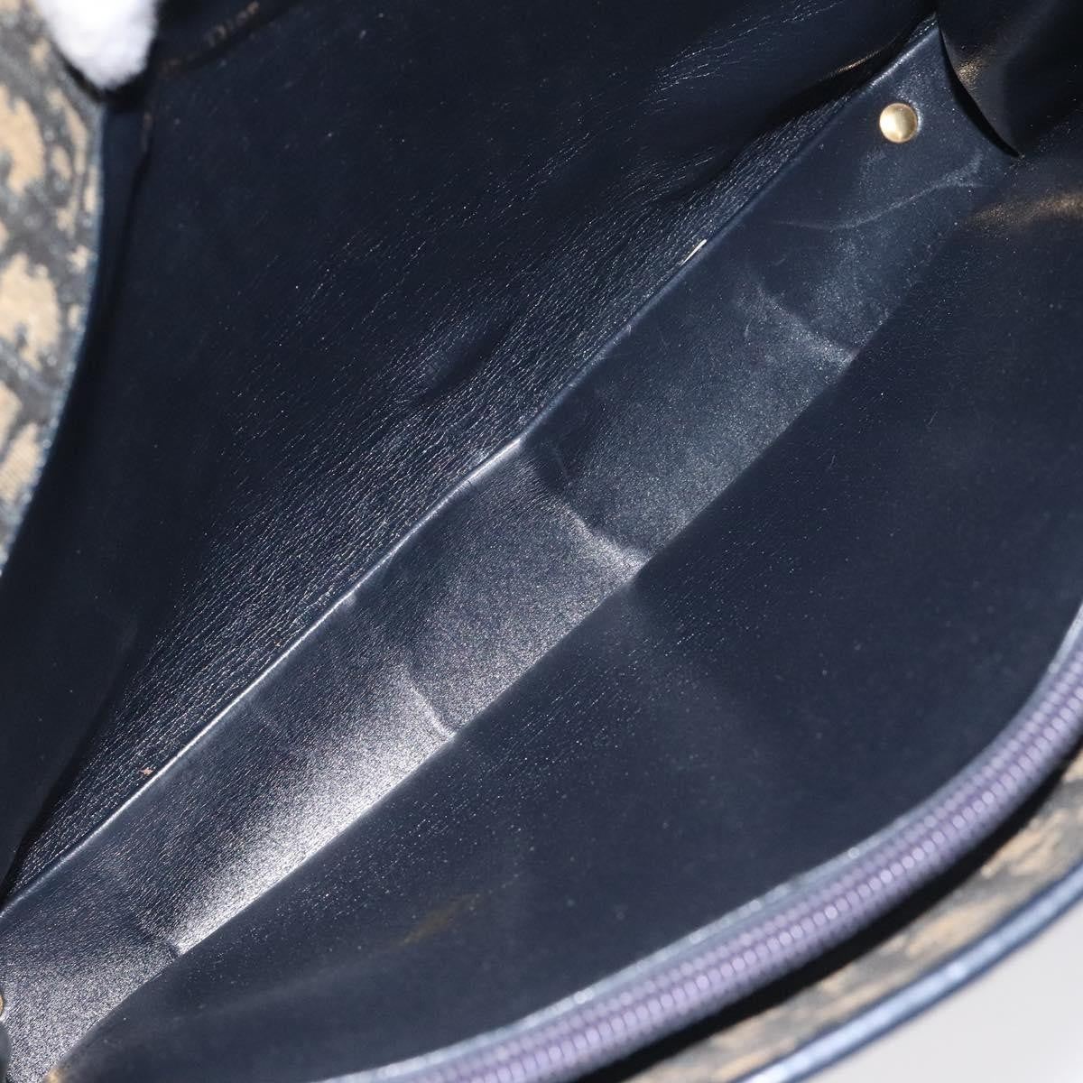 Christian Dior Trotter shoulder bag Canvas, NAVY, CANVAS, Shoulder bag