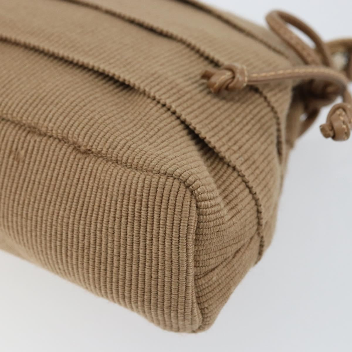 Salvatore Ferragamo Vala Shoulder Bag Nylon, BEIGE, NYLON, Shoulder bag