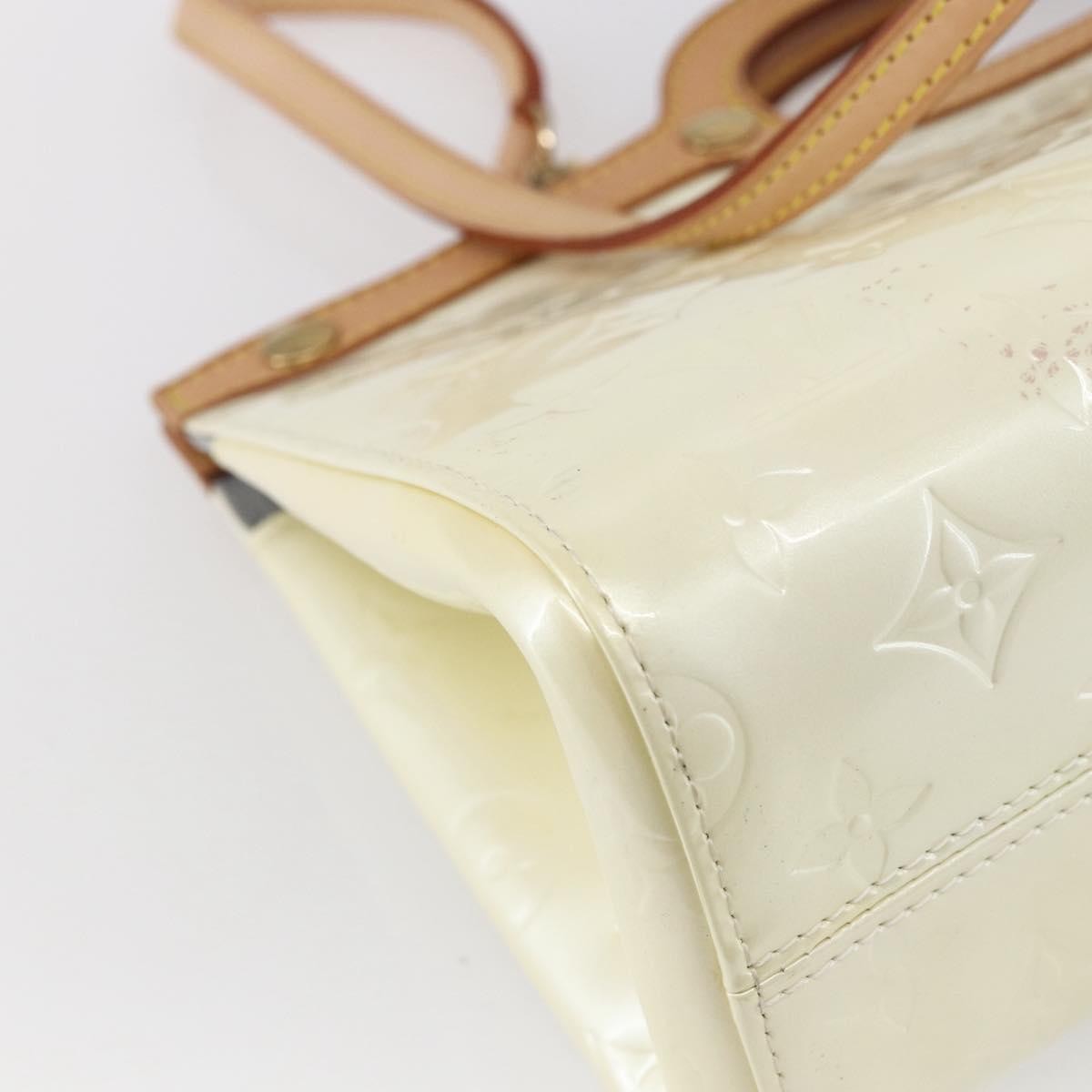 Louis Vuitton Roxbury Drive Handbag Monogram Vernis, BEIGE, PATENT_LEATHER, Handbag
