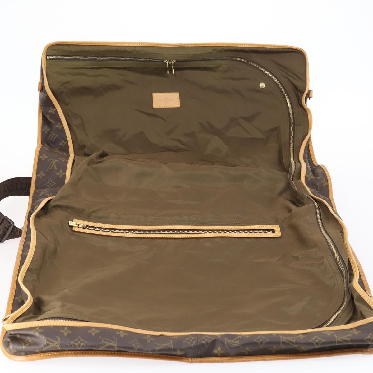 Louis Vuitton Garment Carrier Bag Monogram Canvas, BROWN, CANVAS, Travel bag