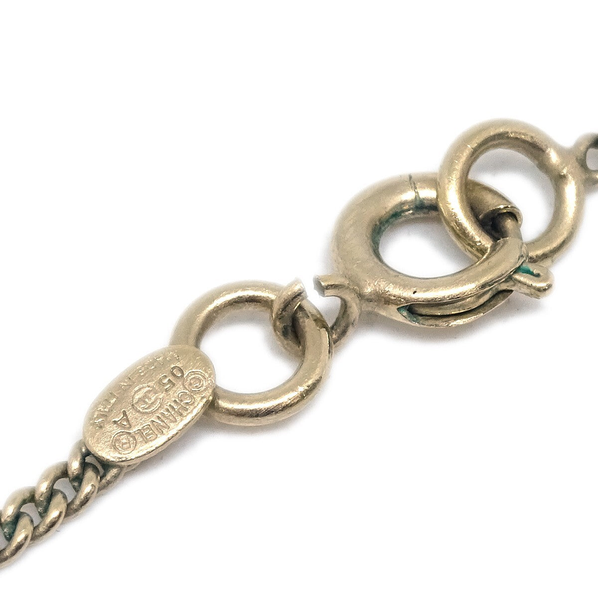 Chanel CC Bow Necklace Gold-plated with Artificial pearl, GOLD, GOLD_PLATED, Necklace