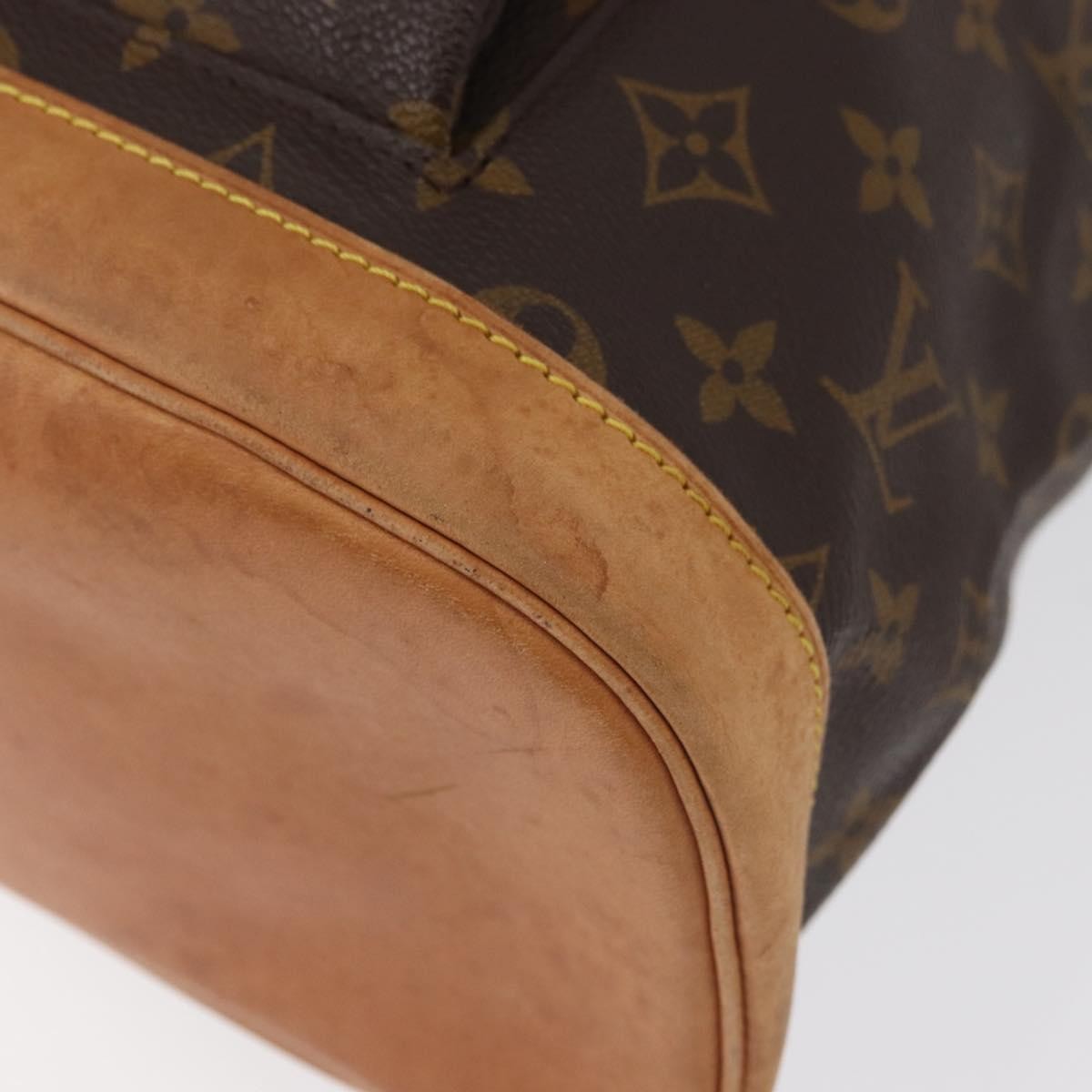 Louis Vuitton Vintage Montsouris Backpack Monogram Canvas, Brown, Canvas, Backpack