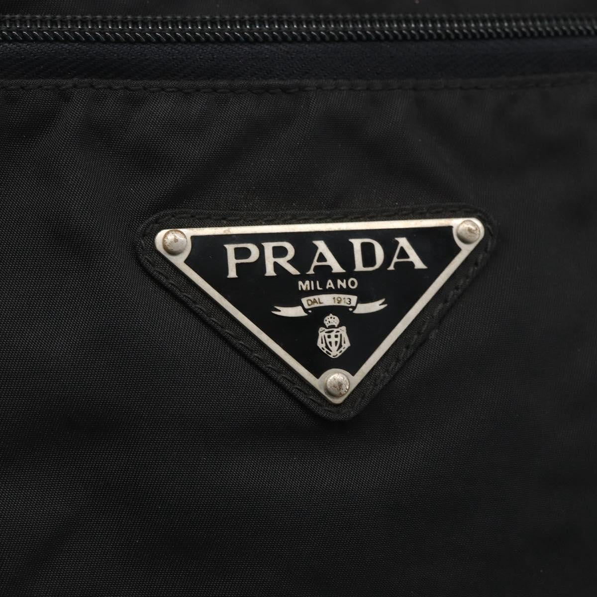 Prada Vintage Tote Tessuto, BLACK, NYLON, Tote bag