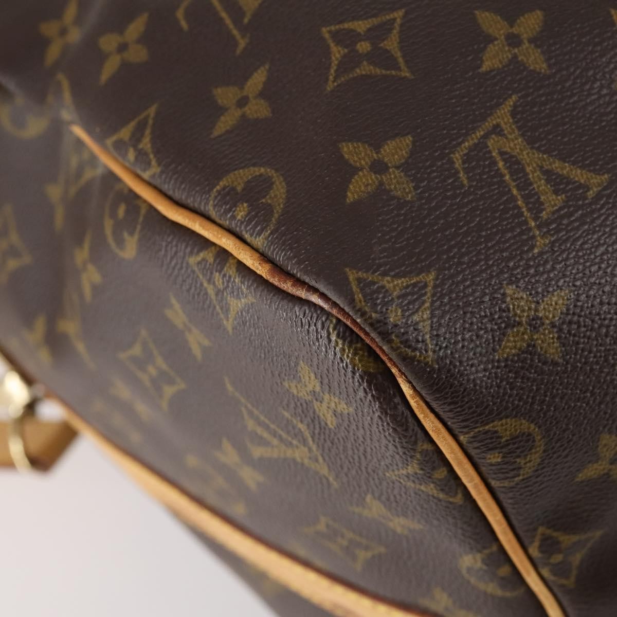 Louis Vuitton Keepall Bandouliere Bag Monogram Canvas, BROWN, CANVAS, Travel bag