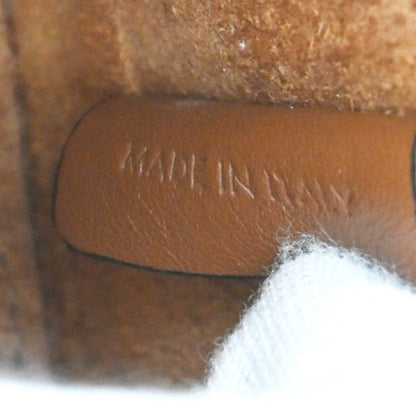 Celine Cuir Triomphe Box Bag Leather, Brown, Leather, Handbag