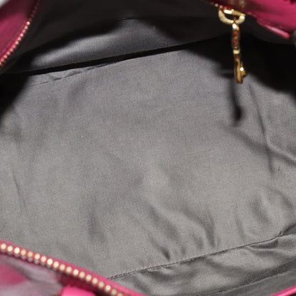 Miu Miu Madras Bowler Bag Leather, PINK, LEATHER, Handbag