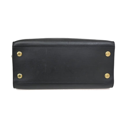 Louis Vuitton City Steamer Handbag Leather, BLACK, LEATHER, Handbag
