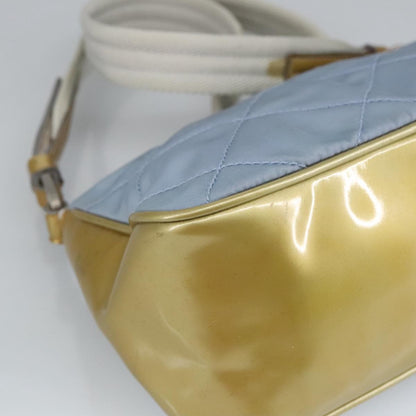 Prada Vintage Shoulder Bag Tessuto, BLUE, NYLON, Shoulder bag