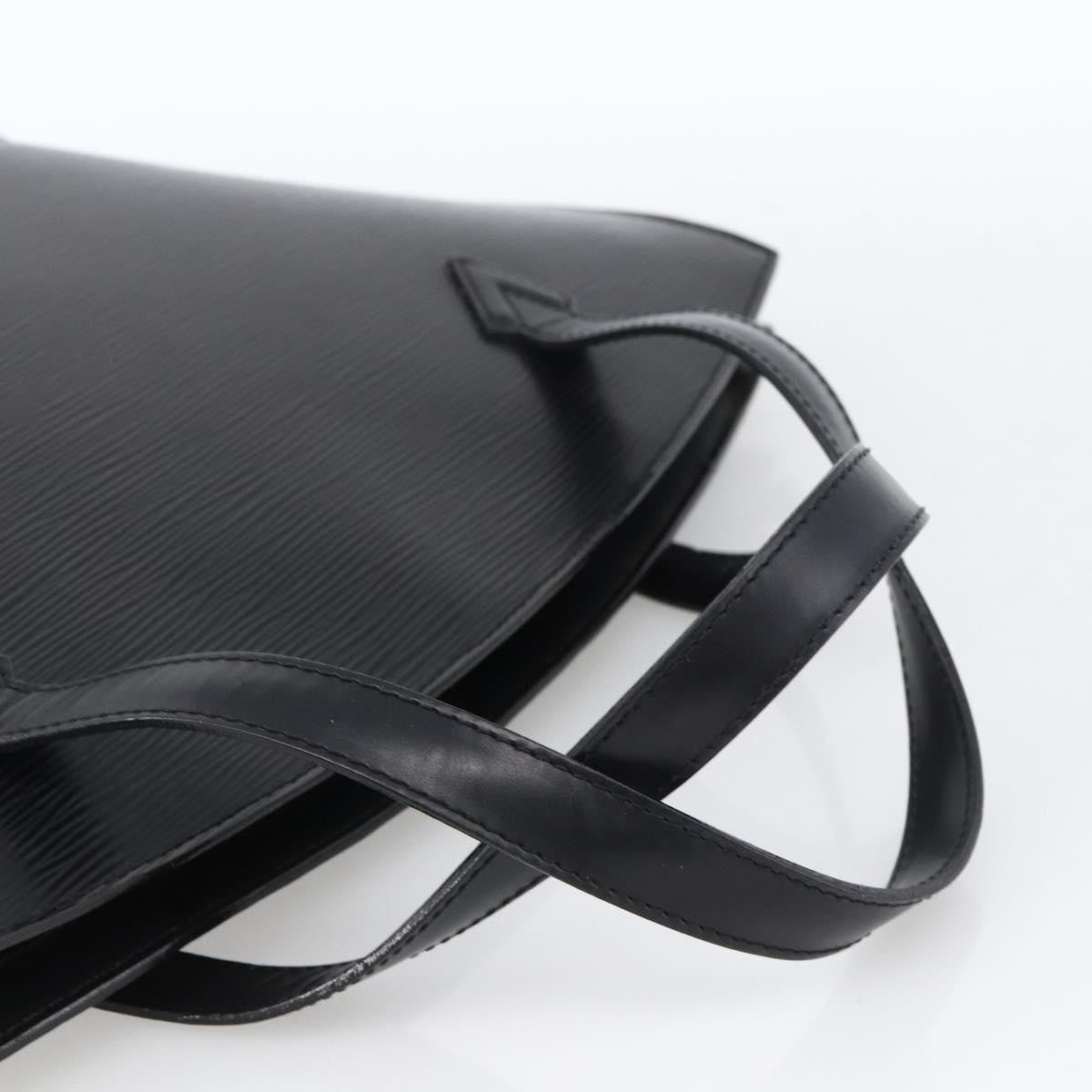 Louis Vuitton Saint Jacques NM Handbag Epi Leather, BLACK, LEATHER, Handbag