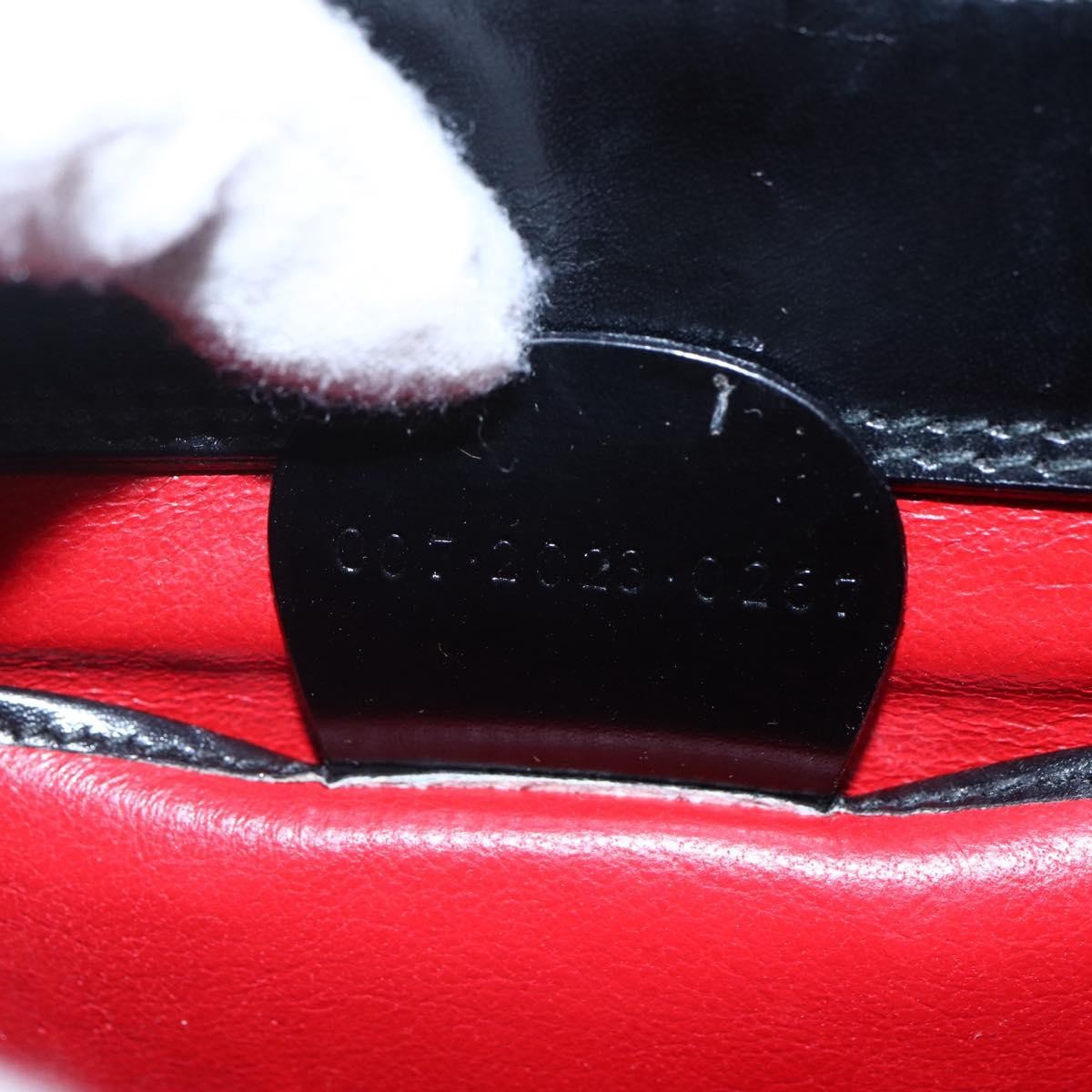 Gucci Vintage Square G Camera Shoulder Bag Leather, BLACK, LEATHER, Shoulder bag