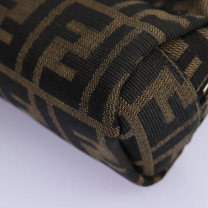 Fendi Vintage Toiletry Pouch Zucca Canvas, BROWN, CANVAS, Clutche & pouche