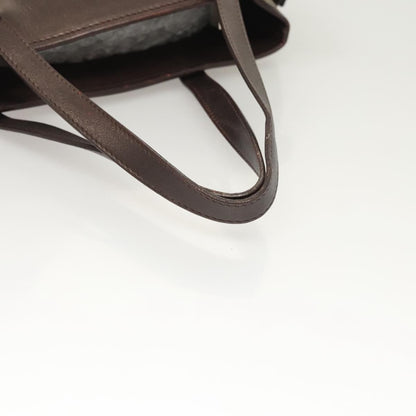 Celine Vintage Macadam Handbag Canvas, BEIGE, CANVAS, Handbag