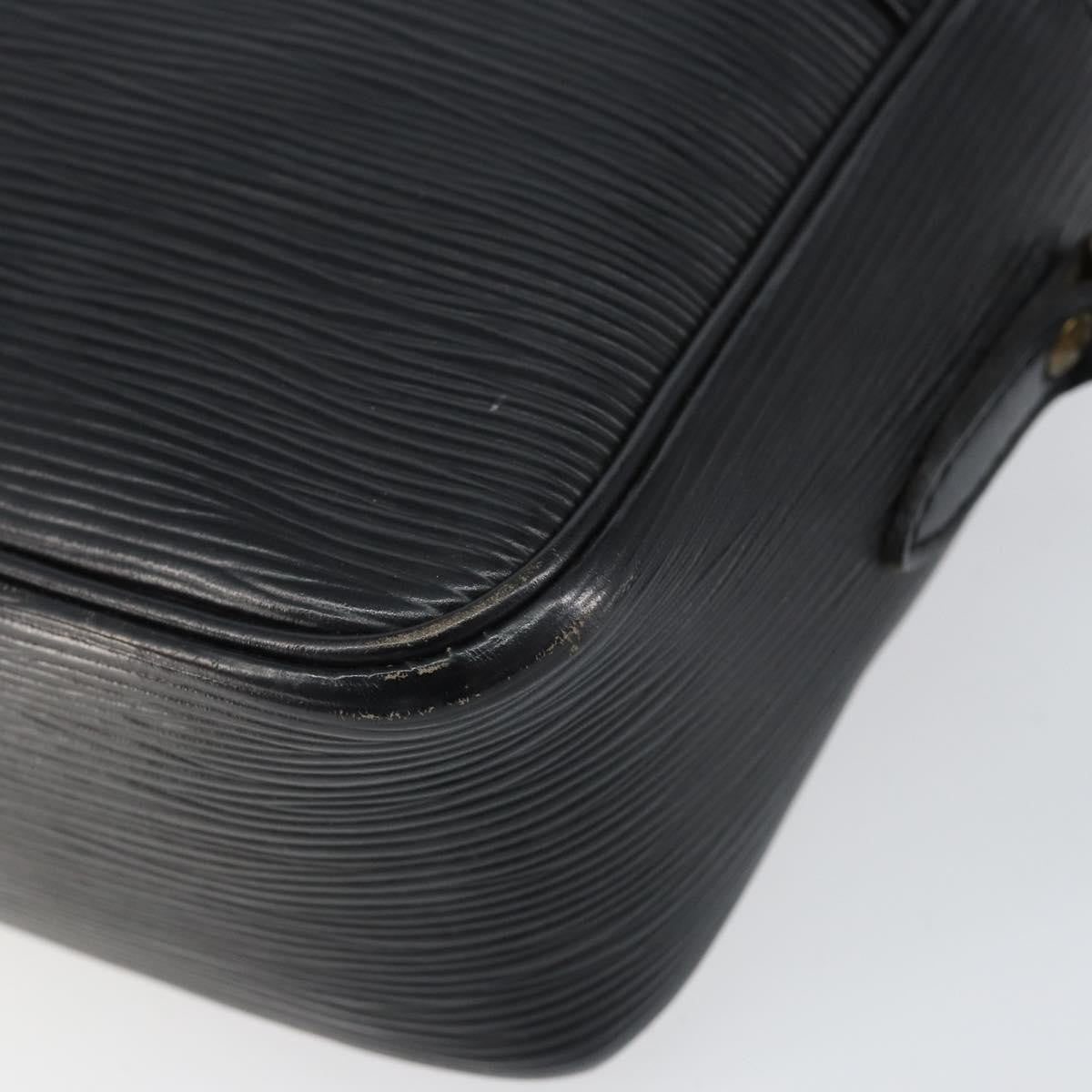 Louis Vuitton Trocadero Handbag Epi Leather, BLACK, LEATHER, Shoulder bag