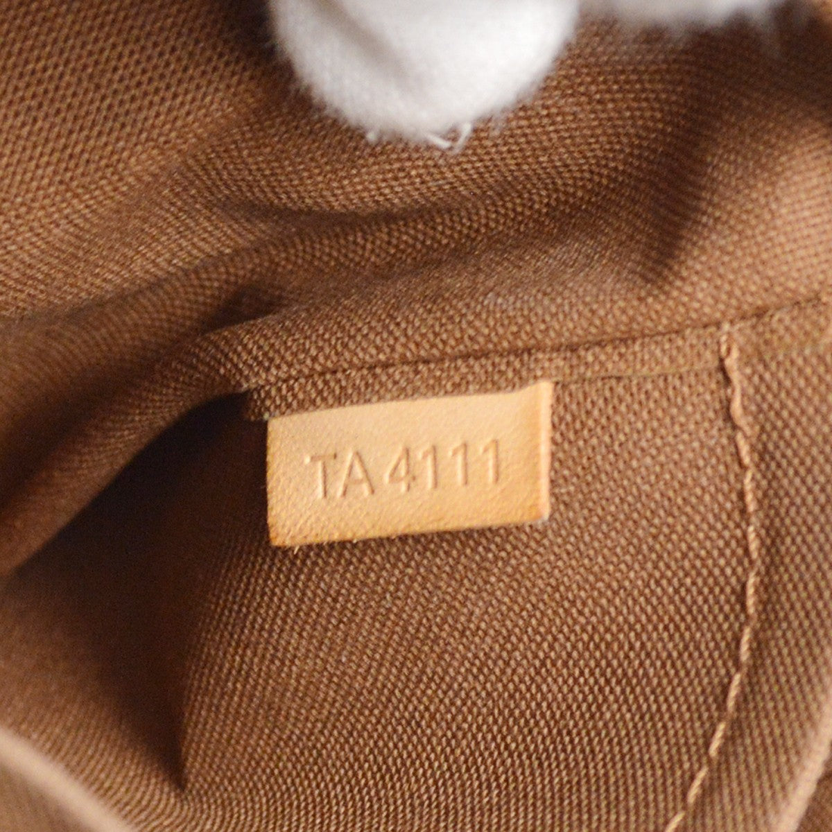 Louis Vuitton Palermo Handbag Monogram Canvas, BROWN, CANVAS, Tote bag