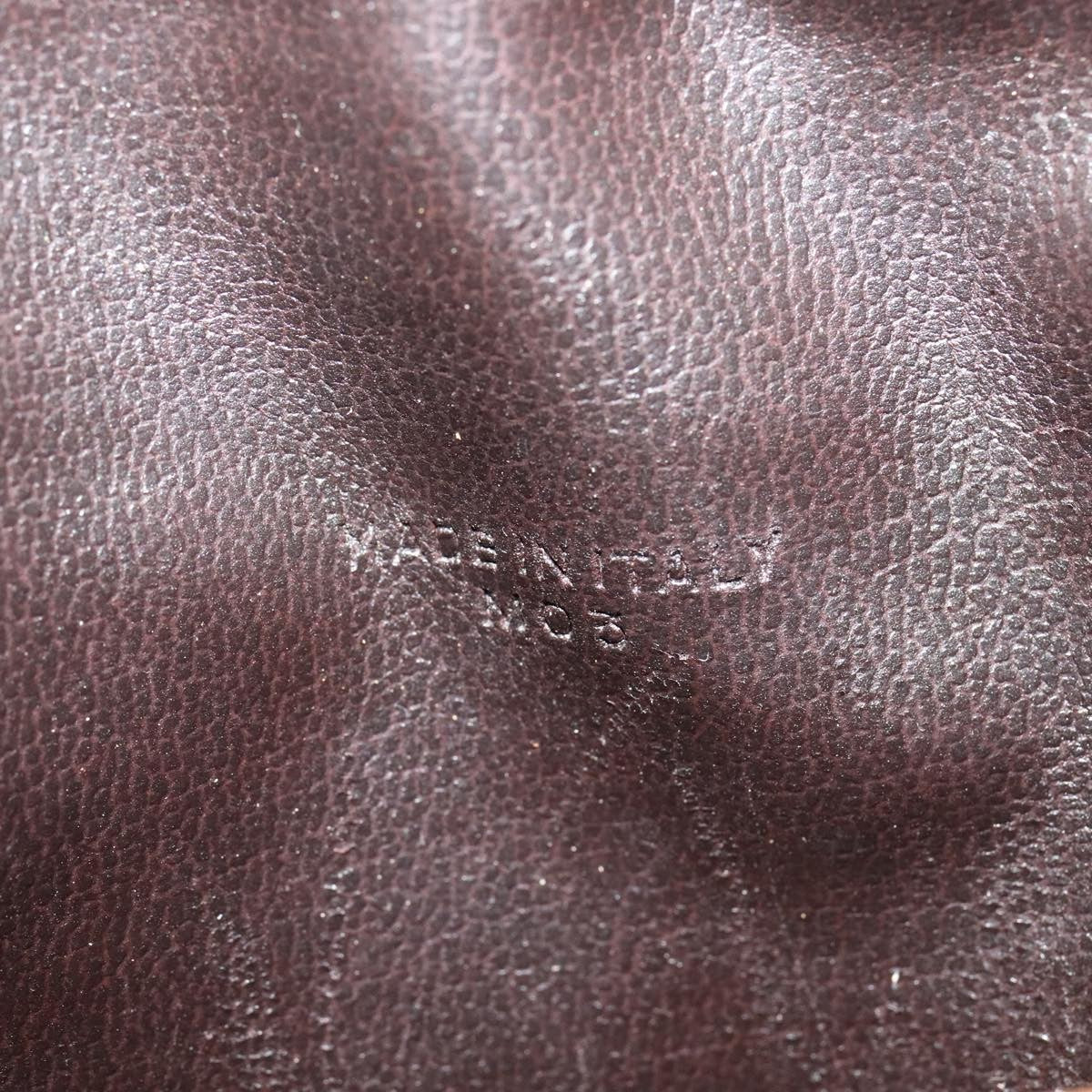 Celine Vintage Macadam Shoulder Bag Macadam Canva  Vinyl, BEIGE, PVC, Shoulder bag