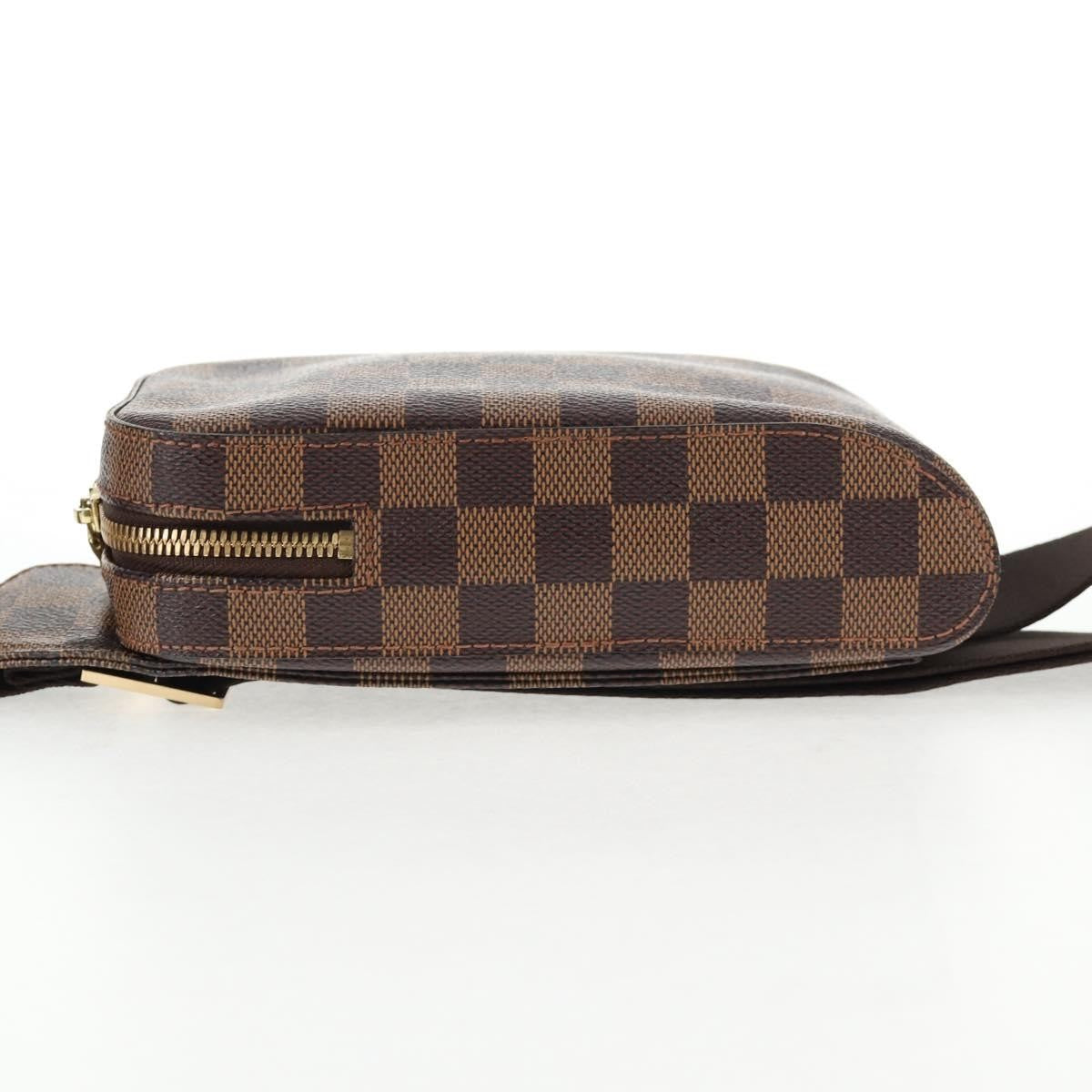 Louis Vuitton Geronimos Waist Bag Damier, BROWN, CANVAS, Shoulder bag
