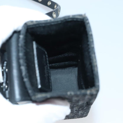 Christian Dior Vintage Trotter Pouch Diorissimo Canvas, BLACK, CANVAS, Clutche & pouche