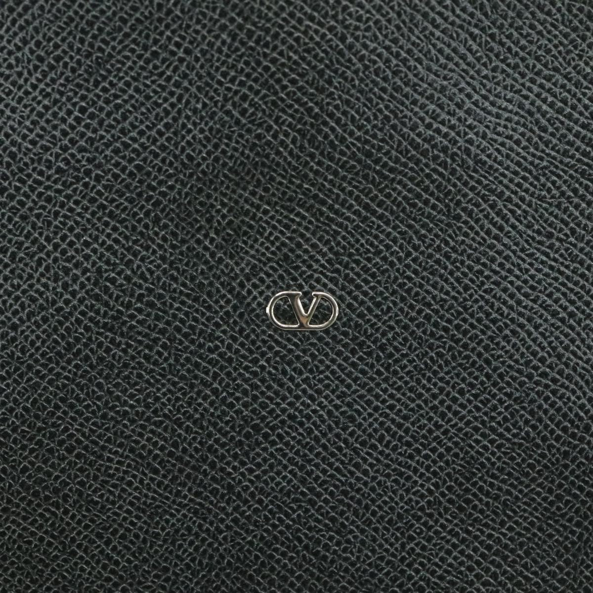 Valentino Garavani Vlogo tote bag Leather, GRAY, LEATHER, Tote bag