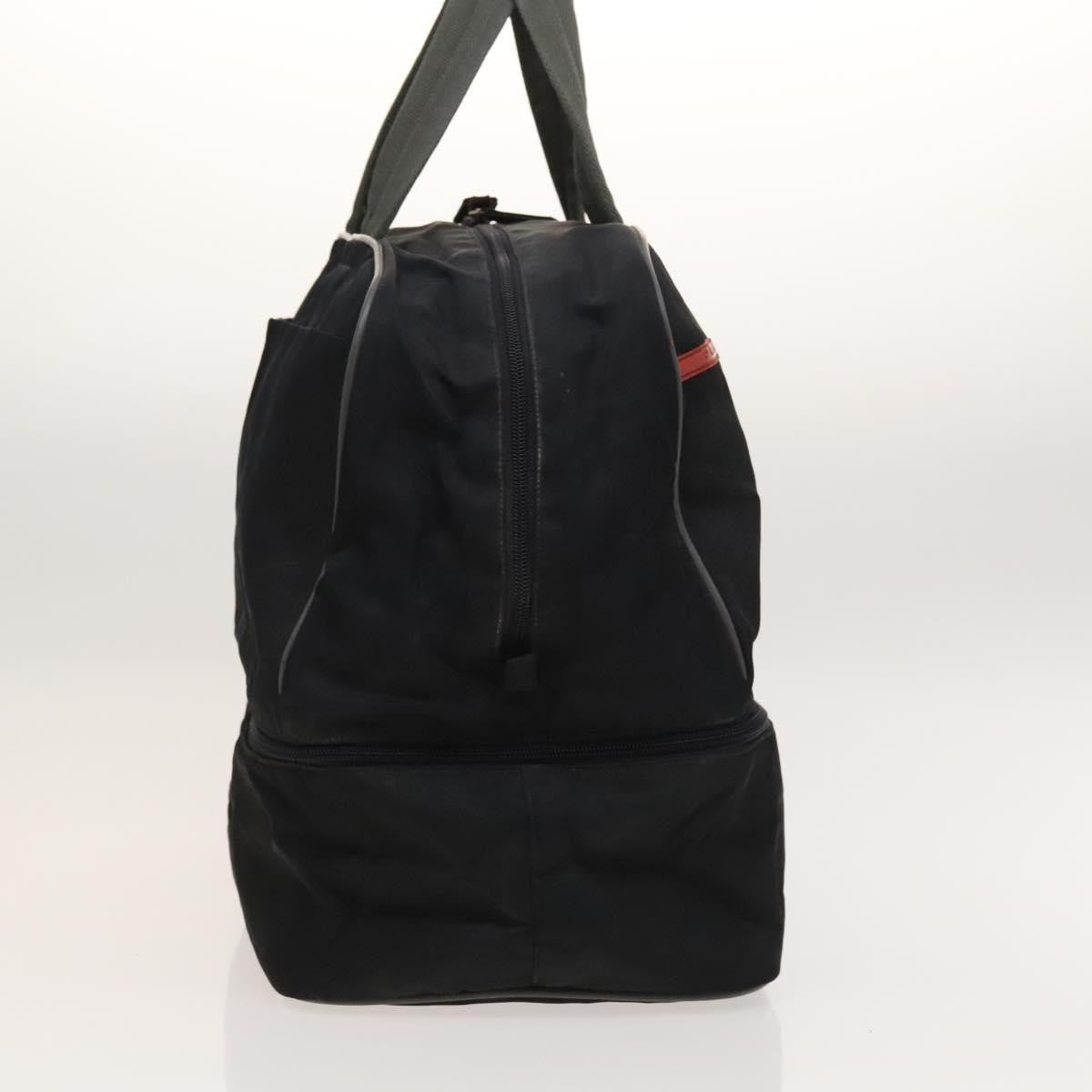 Prada Vintage Boston Bag Nylon, BLACK, NYLON, Travel bag