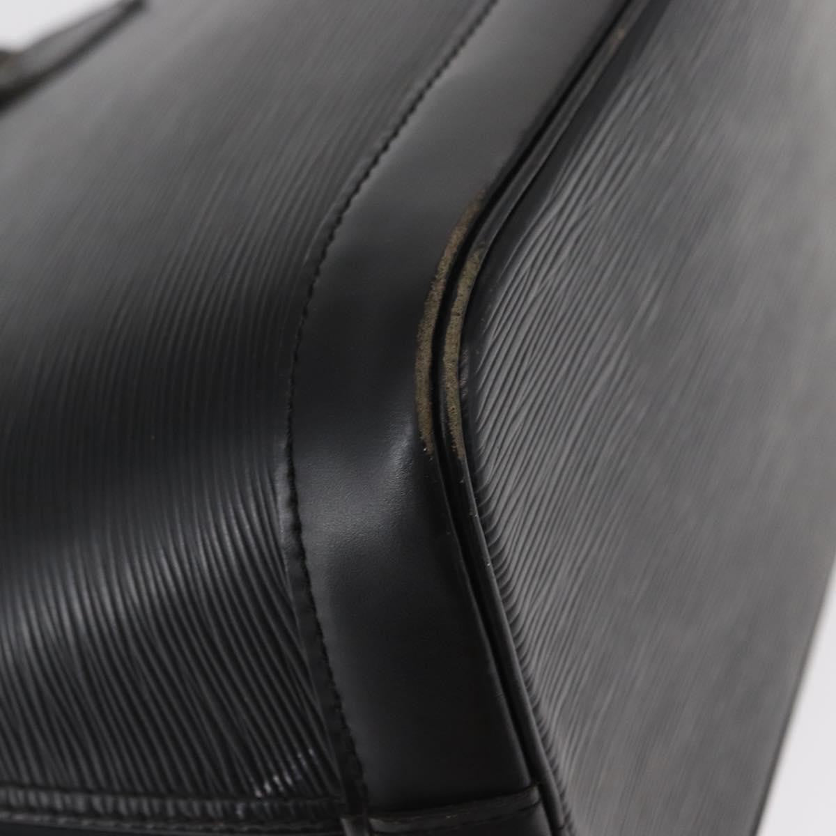 Louis Vuitton Alma Handbag Epi Leather, BLACK, LEATHER, Handbag