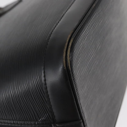Louis Vuitton Alma Handbag Epi Leather, BLACK, LEATHER, Handbag
