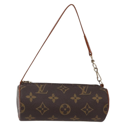Louis Vuitton Papillon Pochette Monogram Canvas, BROWN, CANVAS, Handbag