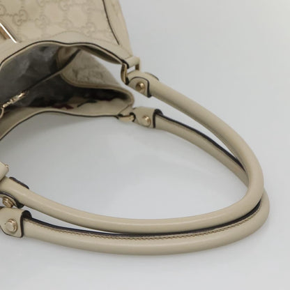 Gucci D-Ring Tote Guccissima Leather, WHITE, LEATHER, Tote bag