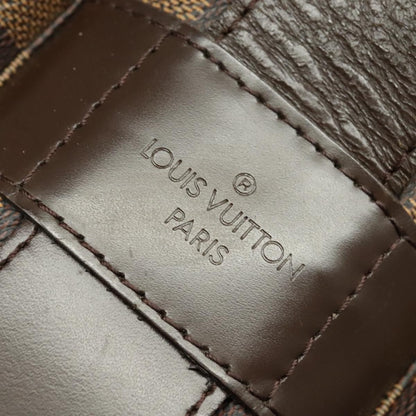 Louis Vuitton Naviglio Handbag Damier, BROWN, CANVAS, Shoulder bag