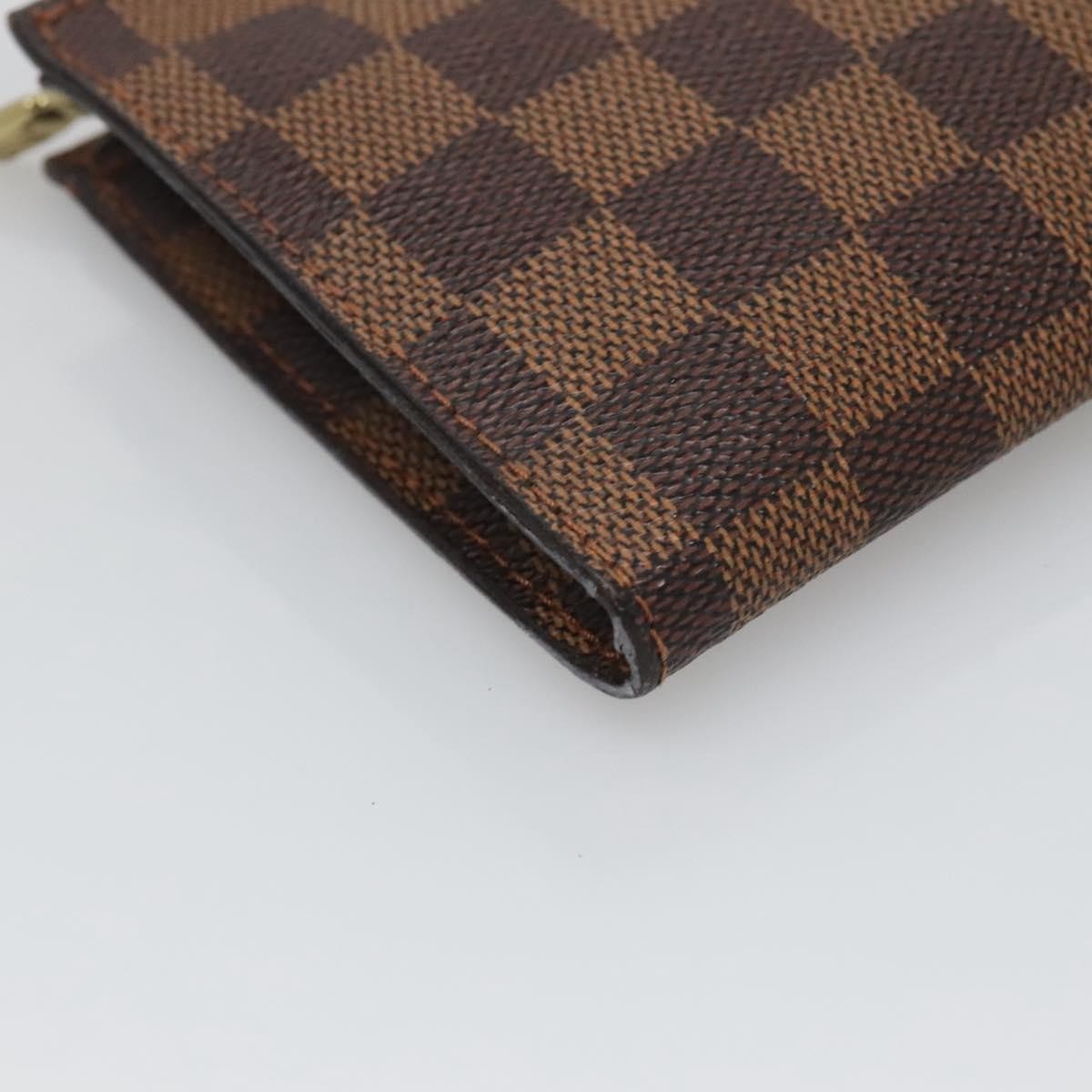 Louis Vuitton Marais Bucket Zip Pouch Damier, BROWN, CANVAS, Clutche & pouche