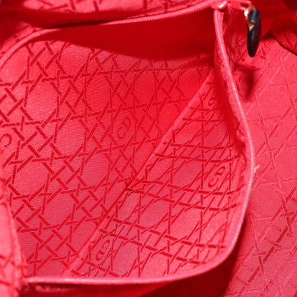 Christian Dior Vintage Lady Dior Bag Cannage Quilt Lambskin, BLACK, LEATHER, Handbag