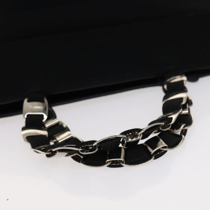 Salvatore Ferragamo Vala Handbag Canvas, BLACK, CANVAS, Handbag